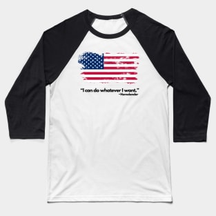 Patriotism Baseball T-Shirt